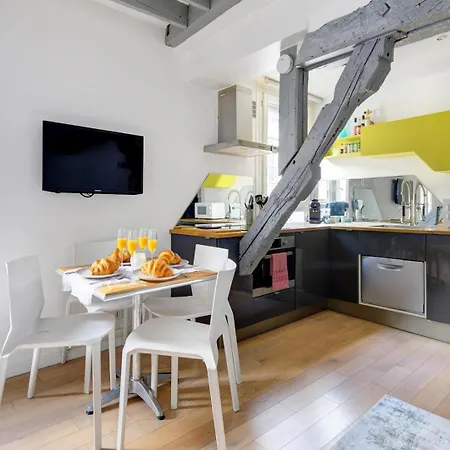 Bnbnook - Charming By Notre-dame & Pompidou Parigi