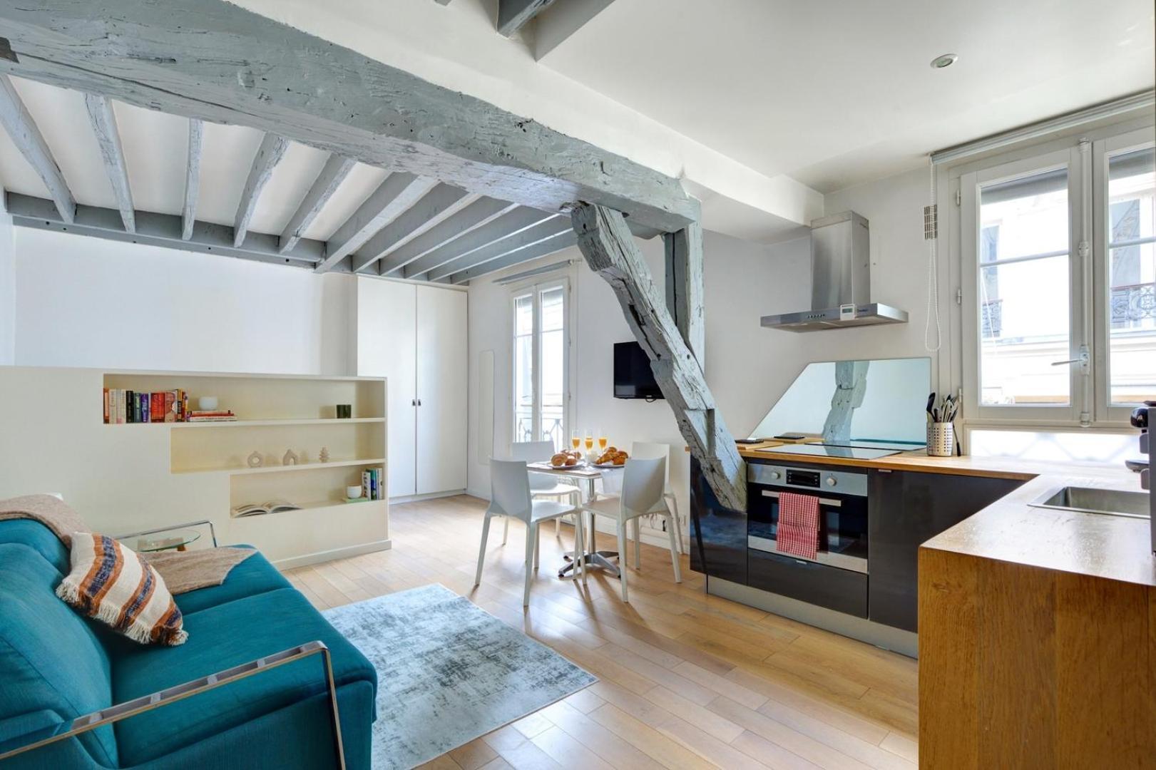 Bnbnook - Charming By Notre-dame & Pompidou Appartamento